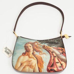 NWT Icon Los Angeles Vintage Leather Botticelli Wearable Art Handbag RARE